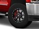 Moto Metal MO970 Gloss Black Milled 8-Lug Wheel; 17x8; 0mm Offset (15-19 Silverado 2500 HD)