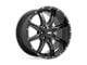 Moto Metal MO970 Semi Gloss Black Milled 8-Lug Wheel; 17x8; 0mm Offset (15-19 Silverado 2500 HD)