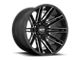 Moto Metal MO998 Kraken Gloss Black Milled 8-Lug Wheel; 20x10; -18mm Offset (15-19 Silverado 2500 HD)