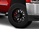 Moto Metal Turbine Gloss Black 8-Lug Wheel; 20x9; 1mm Offset (15-19 Silverado 2500 HD)