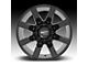 Moto Metal MO804 Spider Gloss Black 8-Lug Wheel; 20x10; 12mm Offset (15-19 Silverado 3500 HD SRW)