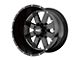 Moto Metal MO962 Gloss Black Milled 6-Lug Wheel; 17x10; -24mm Offset (15-20 Tahoe)
