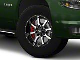 Moto Metal MO970 Gloss Black Machined 6-Lug Wheel; 18x10; -24mm Offset (15-20 Tahoe)