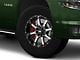 Moto Metal MO970 Gloss Black Machined 6-Lug Wheel; 18x10; -24mm Offset (15-20 Tahoe)