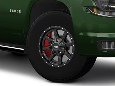 Moto Metal MO970 Gloss Black Milled 6-Lug Wheel; 17x9; 12mm Offset (15-20 Tahoe)