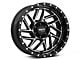 Moto Metal MO985 Breakout Gloss Black Machined 6-Lug Wheel; 20x9; 18mm Offset (15-20 Tahoe)