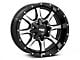 Moto Metal MO970 Gloss Black Machined 6-Lug Wheel; 18x10; -24mm Offset (15-20 Yukon)