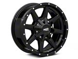 Moto Metal MO970 Gloss Black with Milled Lip 6-Lug Wheel; 17x8; 0mm Offset (15-20 Yukon)