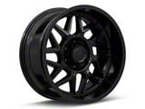 Moto Metal Turbine Gloss Black 6-Lug Wheel; 20x10; -18mm Offset (15-20 Yukon)