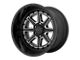 Moto Metal Phantom Gloss Black with Gray Tint 8-Lug Wheel; 20x10; -18mm Offset (17-22 F-250 Super Duty)