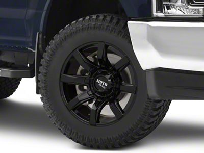 Moto Metal Spider Gloss Black 8-Lug Wheel; 20x10; 12mm Offset (17-22 F-250 Super Duty)