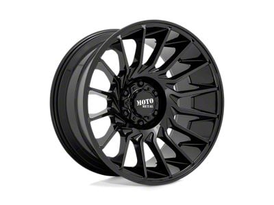 Moto Metal MO807 Gloss Black 8-Lug Wheel; 20x10; -18mm Offset (17-22 F-350 Super Duty SRW)