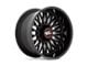 Moto Metal Stinger Gloss Black 8-Lug Wheel; 22x12; -44mm Offset (17-22 F-350 Super Duty SRW)