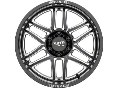 Moto Metal MO992 Gloss Black Milled 6-Lug Wheel; 20x10; -18mm Offset (99-06 Silverado 1500)