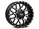 Moto Metal MO986 Siege Gloss Black Machined 6-Lug Wheel; 20x9; 0mm Offset (04-08 F-150)