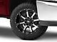 Moto Metal MO970 Gloss Black Machined 6-Lug Wheel; 20x12; -44mm Offset (07-13 Silverado 1500)