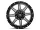 Moto Metal MO970 Gloss Gray with Gloss Black Lip 6-Lug Wheel; 20x10; -24mm Offset (07-13 Silverado 1500)