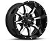 Moto Metal MO970 Gloss Black Machined 6-Lug Wheel; 20x10; -24mm Offset (07-13 Sierra 1500)