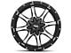 Moto Metal MO970 Gloss Black Machined 6-Lug Wheel; 20x10; -24mm Offset (07-13 Sierra 1500)