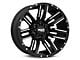 Moto Metal MO978 Razor Satin Black Machined 6-Lug Wheel; 20x10; -24mm Offset (07-13 Sierra 1500)