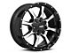 Moto Metal MO970 Gloss Black Machined 6-Lug Wheel; 16x8; 0mm Offset (09-14 F-150)