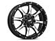 Moto Metal MO970 Gloss Black Machined 5-Lug Wheel; 18x10; -24mm Offset (09-18 RAM 1500)