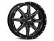 Moto Metal MO970 Satin Black Milled 6-Lug Wheel; 20x9; 18mm Offset (14-18 Silverado 1500)