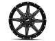 Moto Metal MO970 Satin Black Milled 6-Lug Wheel; 20x9; 18mm Offset (14-18 Silverado 1500)