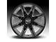 Moto Metal MO804 Spider Gloss Black Milled 8-Lug Wheel; 20x9; 0mm Offset (20-24 Sierra 3500 HD SRW)