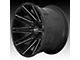 Moto Metal MO998 Kraken Gloss Black Milled 8-Lug Wheel; 20x9; 0mm Offset (20-24 Silverado 2500 HD)