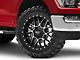 Moto Metal MO986 Siege Gloss Black Machined 6-Lug Wheel; 20x9; 0mm Offset (21-24 F-150)