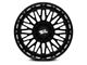 Moto Metal Stinger Gloss Black 8-Lug Wheel; 22x10; -18mm Offset (23-24 F-350 Super Duty SRW)