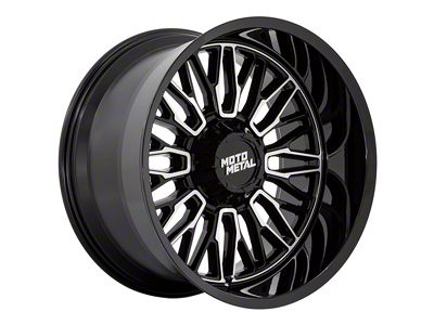 Moto Metal Stinger Gloss Black Machined 6-Lug Wheel; 20x10; -18mm Offset (24-25 Ranger)