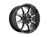 Moto Metal MO970 Gloss Black Machined Face 5-Lug Wheel; 20x10; -24mm Offset (94-01 RAM 1500)