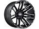 Moto Metal MO978 Razor Satin Black Machined 5-Lug Wheel; 20x10; -24mm Offset (94-01 RAM 1500)