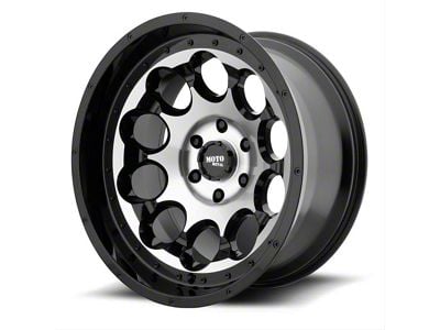 Moto Metal MO990 Rotary Gloss Black Machined 5-Lug Wheel; 20x9; 0mm Offset (94-01 RAM 1500)