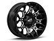 Moto Metal Sniper Gloss Black Milled 5-Lug Wheel; 20x10; -18mm Offset (94-01 RAM 1500)