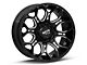 Moto Metal Sniper Gloss Black Milled 5-Lug Wheel; 20x10; -18mm Offset (94-01 RAM 1500)