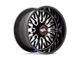 Moto Metal Stinger Gloss Black Machined 5-Lug Wheel; 20x10; -18mm Offset (94-01 RAM 1500)