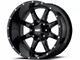 Moto Metal MO970 Gloss Black Milled 8-Lug Wheel; 17x9; -12mm Offset (94-02 RAM 2500)