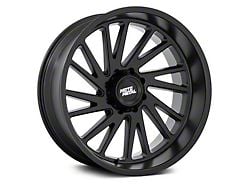 Moto Metal Combat Matte Black 8-Lug Wheel; 24x12; -44mm Offset (94-02 RAM 3500 SRW)