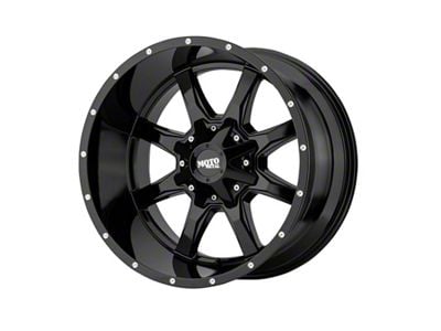 Moto Metal MO970 Gloss Black Milled 8-Lug Wheel; 20x10; -24mm Offset (94-02 RAM 3500 SRW)