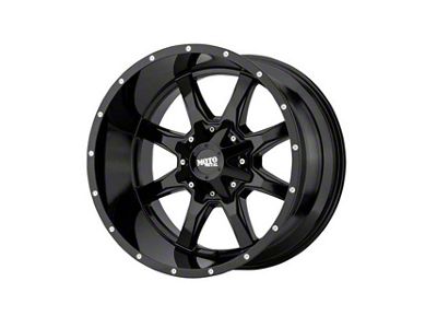 Moto Metal MO970 Gloss Black Milled 8-Lug Wheel; 20x10; -24mm Offset (94-02 RAM 3500 SRW)