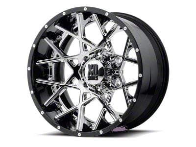 Moto Metal Spider Gloss Black 8-Lug Wheel; 22x12; -44mm Offset (94-02 RAM 3500 SRW)