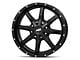 Moto Metal MO970 Gloss Black with Milled Lip 6-Lug Wheel; 20x9; 0mm Offset (99-06 Silverado 1500)