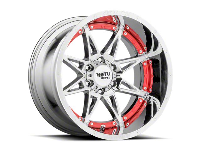 Moto Metal Hydra Chrome 6-Lug Wheel; 20x9; 18mm Offset (15-22 Canyon)