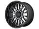 Moto Metal MO802 Gloss Black Machined with Gray Tint 6-Lug Wheel; 20x9; 0mm Offset (23-25 Canyon)