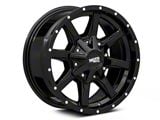 Moto Metal MO970 Gloss Black with Milled Lip 6-Lug Wheel; 17x8; 0mm Offset (23-25 Canyon)