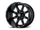 Moto Metal MO970 Gloss Black 6-Lug Wheel; 16x8; 0mm Offset (23-25 Canyon)