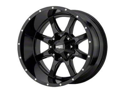 Moto Metal MO970 Semi-Gloss Black Milled 6-Lug Wheel; 20x10; -18mm Offset (23-25 Canyon)